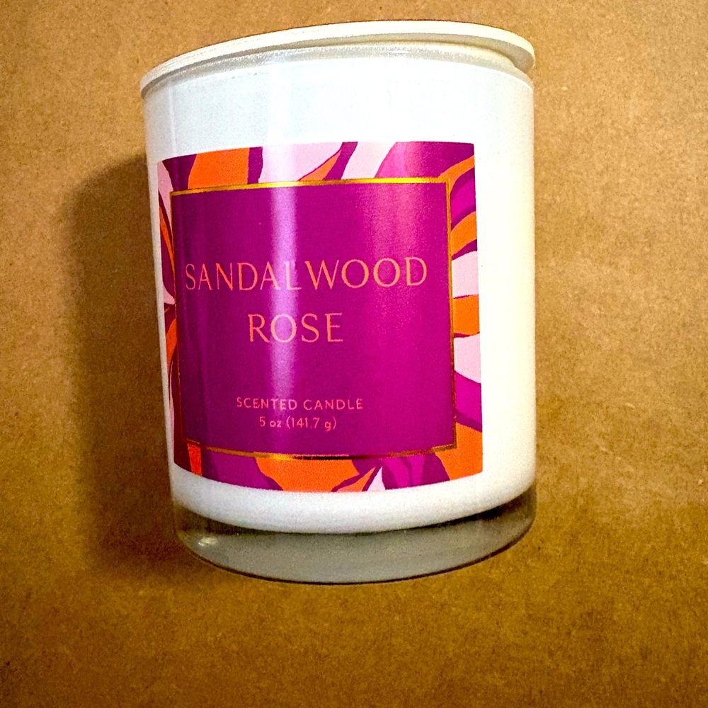 NWOT Opalhouse Sandalwood Rose Candle